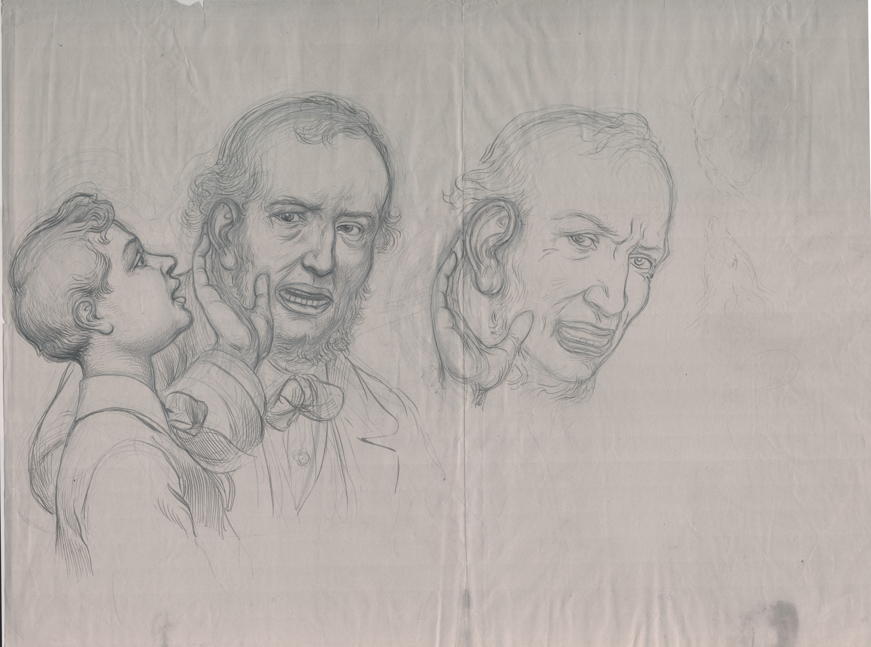 Disegno preparatorio per sillabario Paschetta